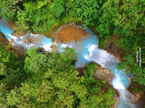 chutes d'eau bleues - Cascades Bleues du Costa Rica