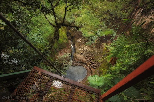 Abseilplattform Catarata del Toro (2)