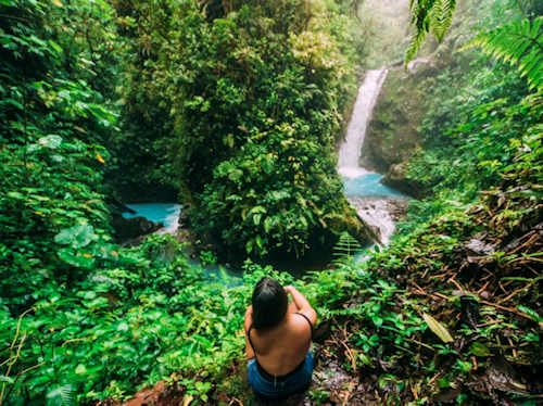 Blue Falls of Costa Rica